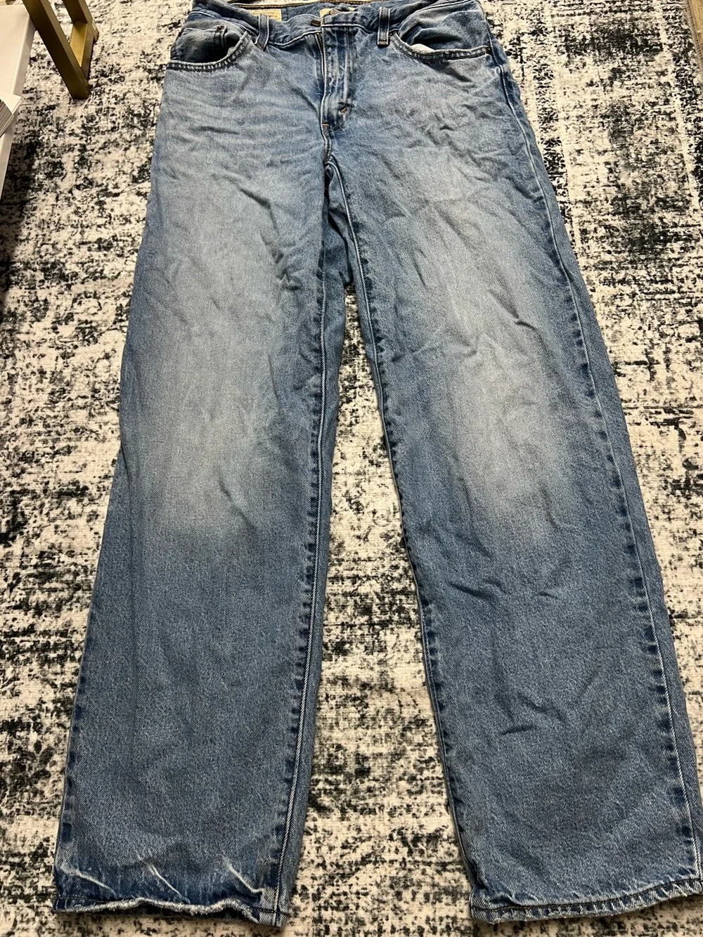Women’s Levi’s Light Blue Straight-Leg Jeans - Classic Casual